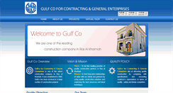 Desktop Screenshot of gulfco.ae