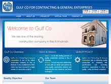 Tablet Screenshot of gulfco.ae